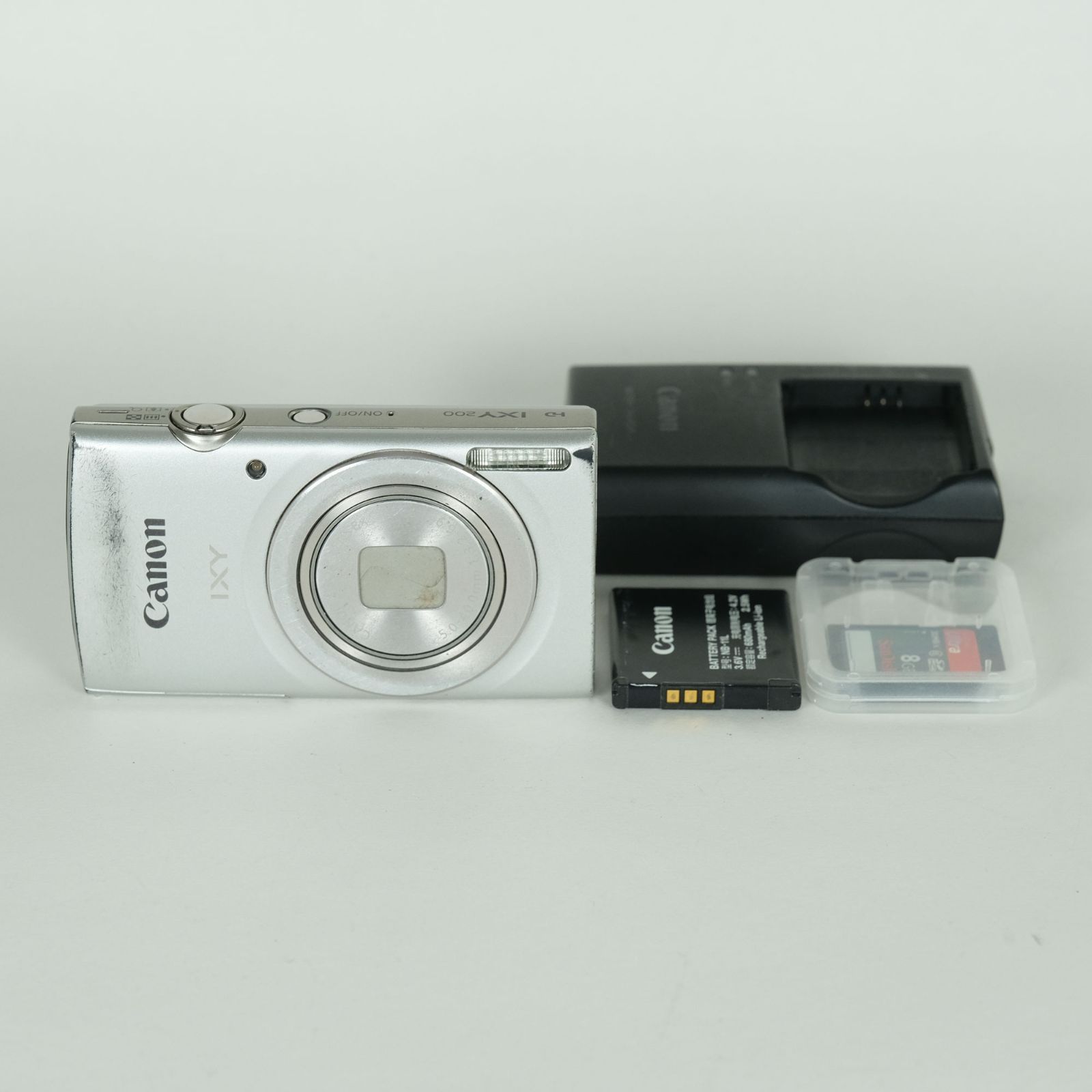 並品｜SDカード付] Canon IXY 200 シルバー | コンパクトデジタル
