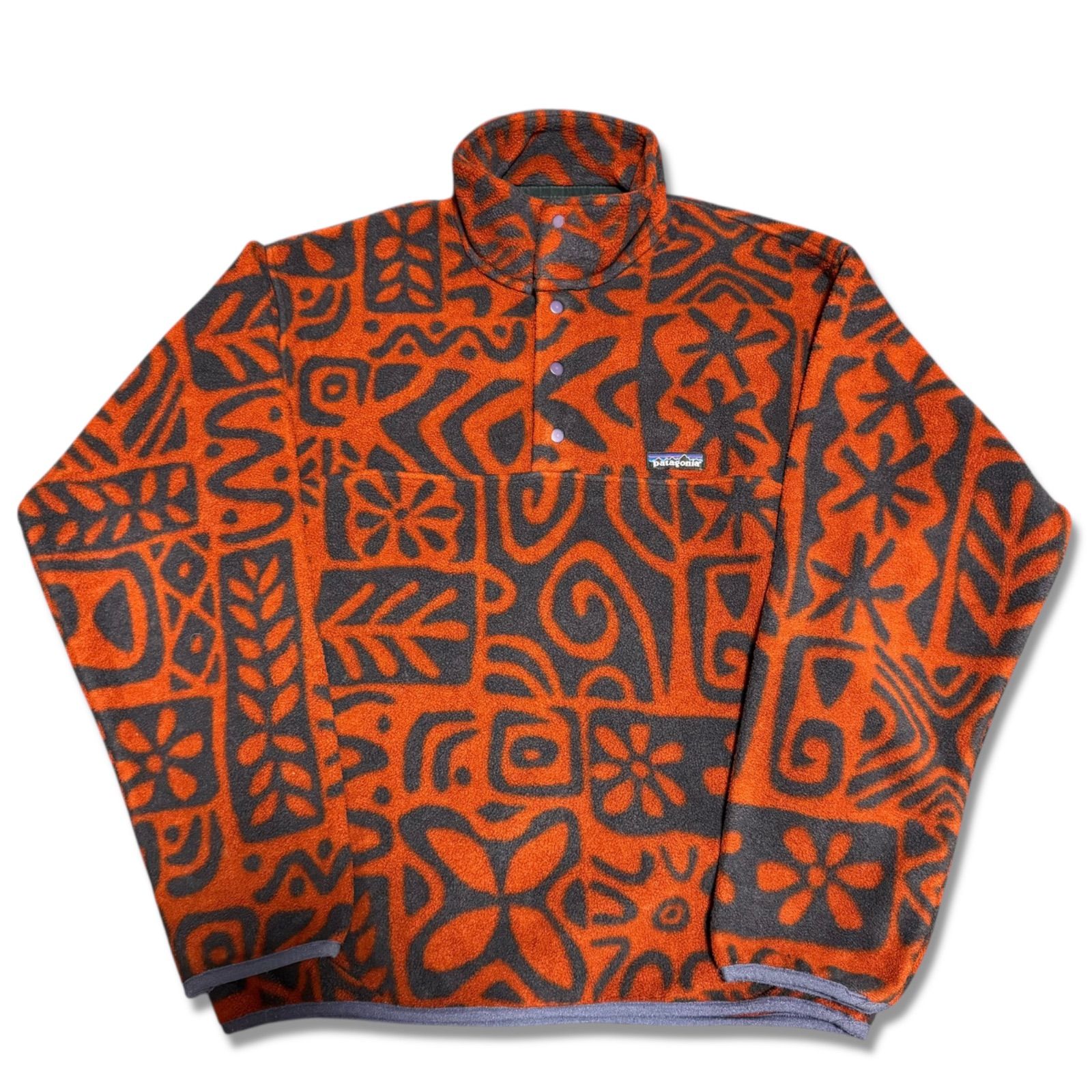 Patagonia シンチラスナップT アイランドブロック柄 Sサイズ 希少 極上