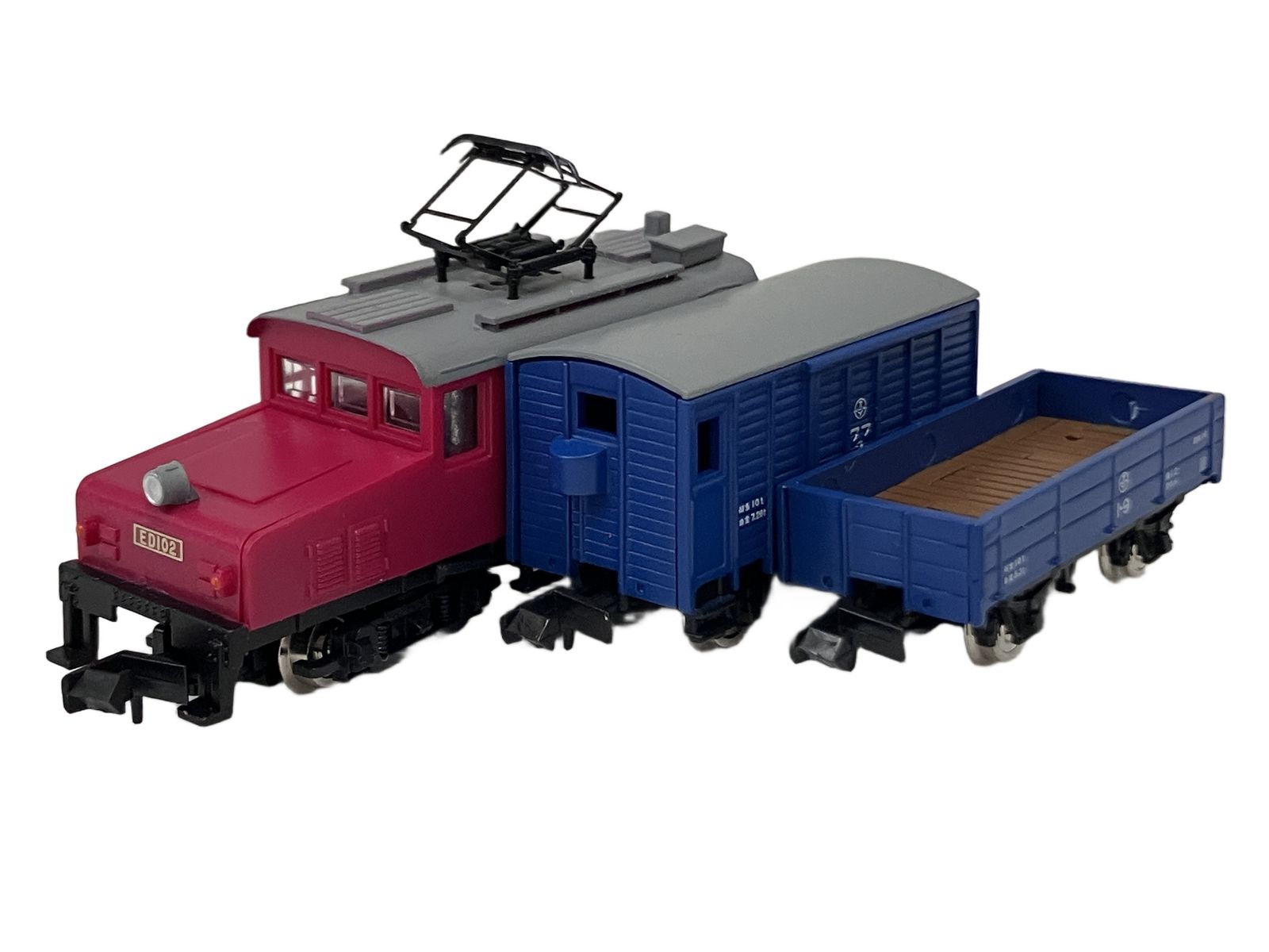 TOMYTEC ED 102 鉄道 凸形電気機関車 貨物列車セットB 鉄道模型 Nゲージ トミーテック 良好