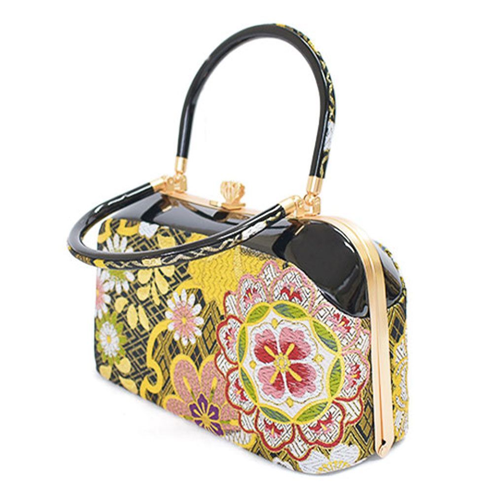 成人式 草履バッグセット Mサイズ 帯地使用 ms-2123