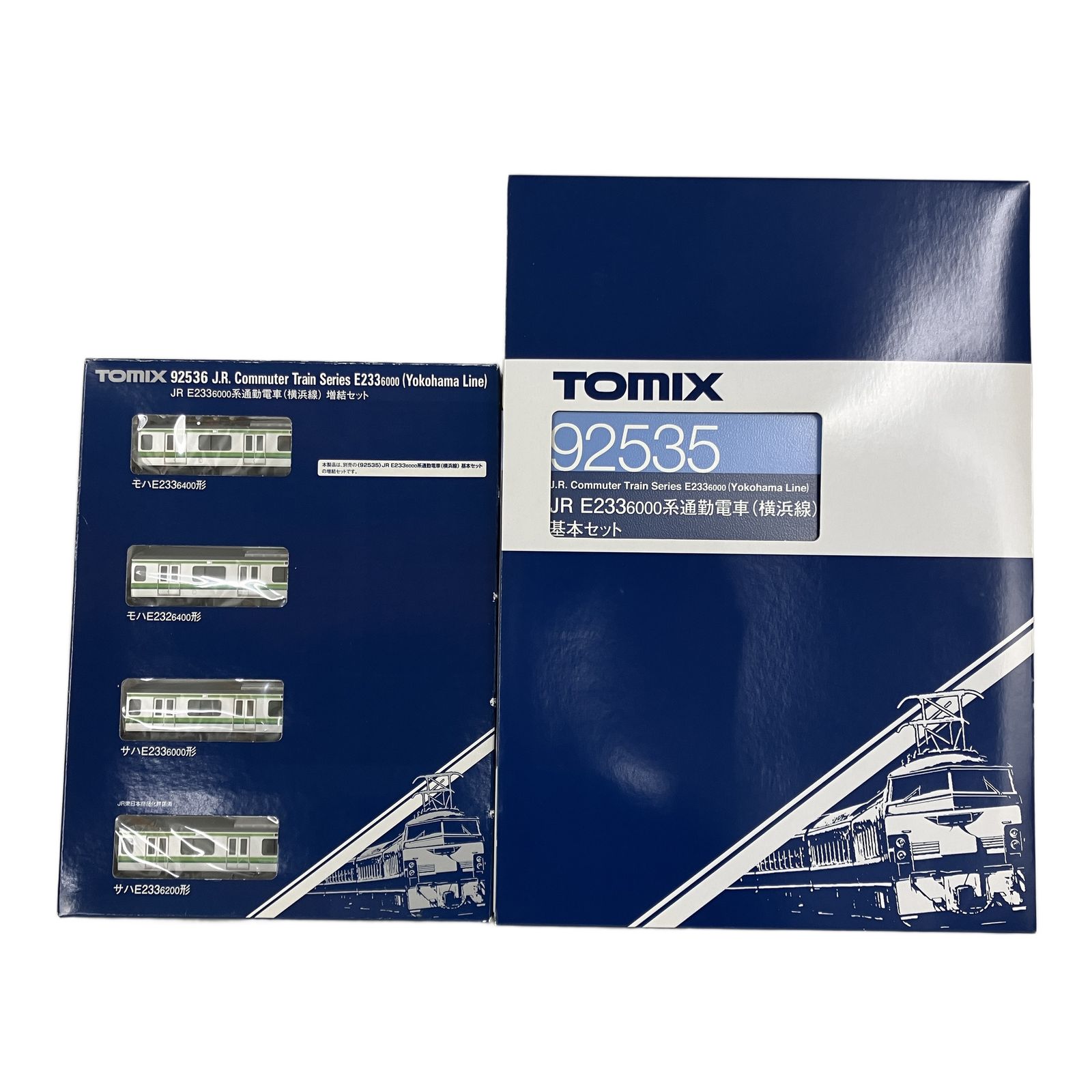 TOMIX 92535 92536 JR E233 6000系 通勤電車 横浜線 基本 増結 8両