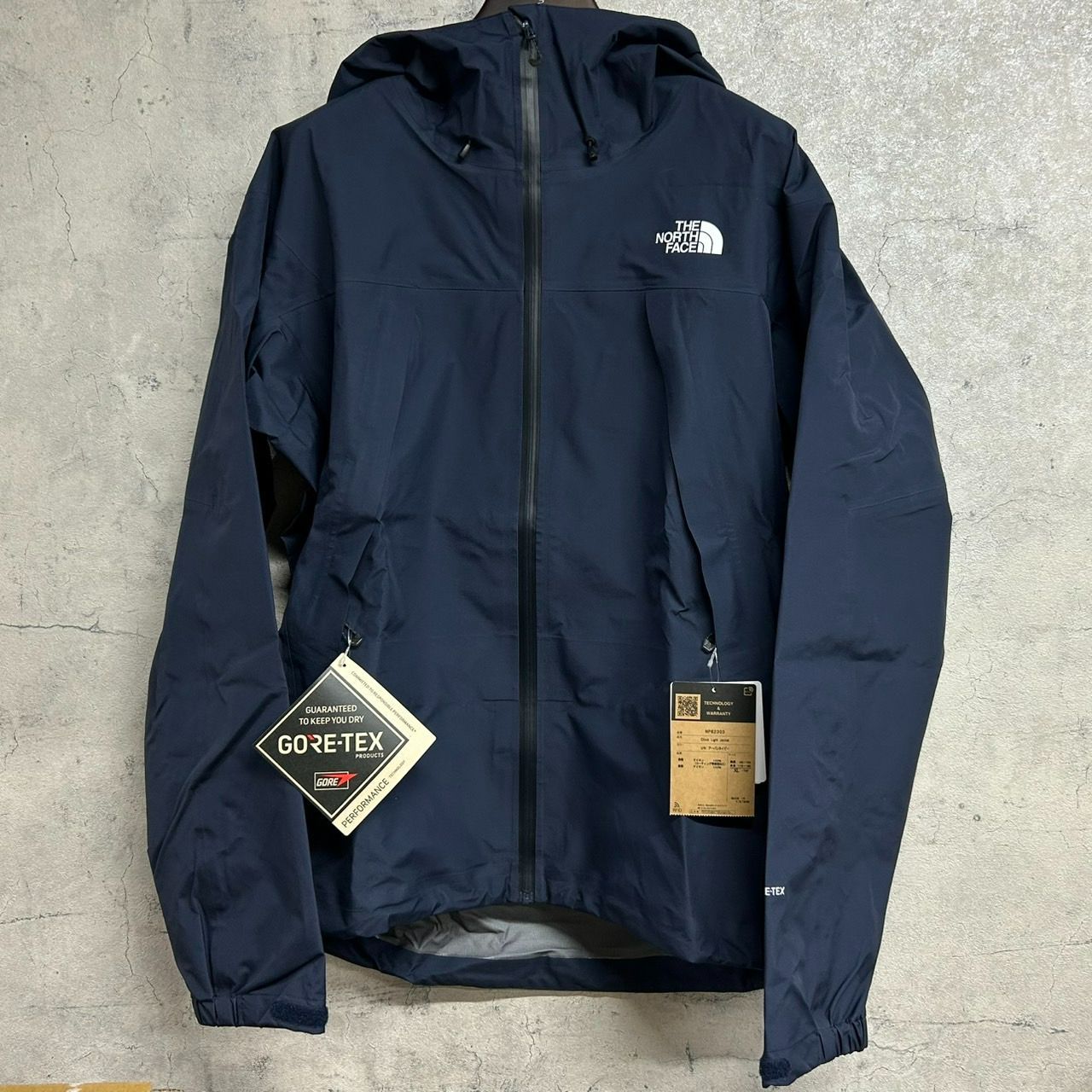 ザノースフェイス クライムライトジャケット ブラック×アーバンネイビー XL 新品未使用 XLサイズ THE NORTH FACE クライムライトジャケット