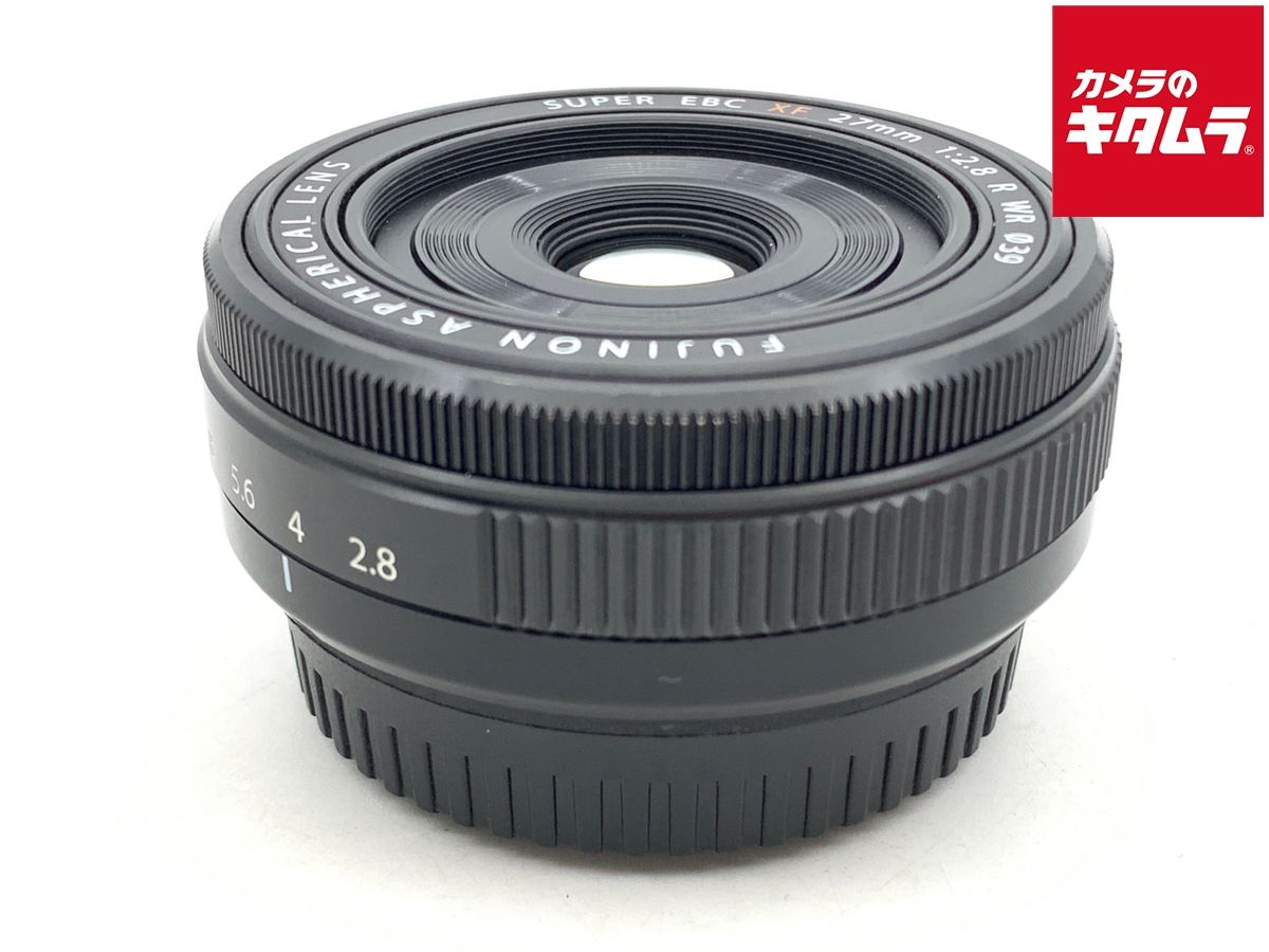 並品 フジフイルム XF 27 mmF 2 8 R WR