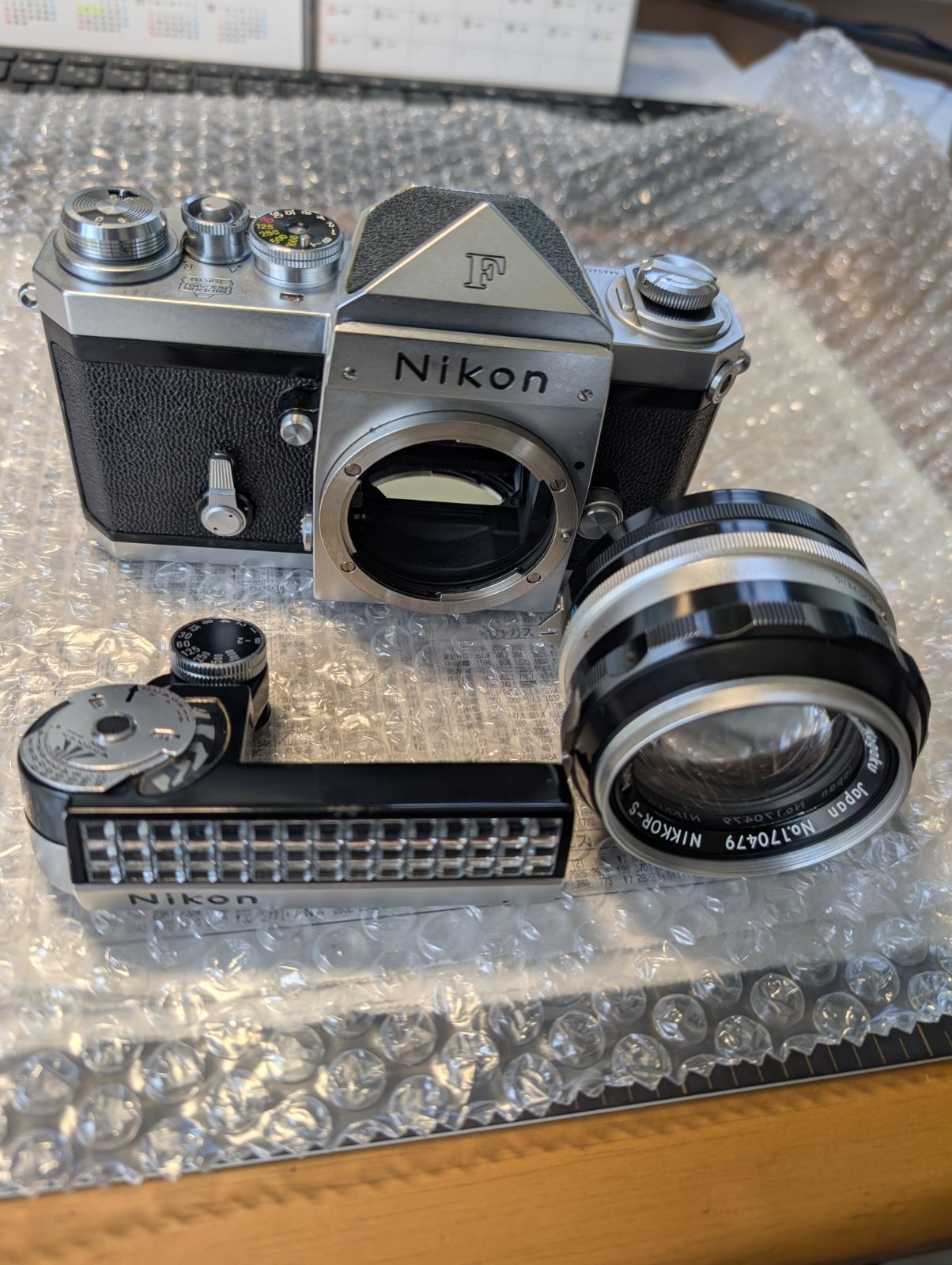 Nikon F eye level フィルムカメラ #4176L 4176L ニコン Nikon F eye level フィルムカメラ NIKKOR-S Auto f1.4