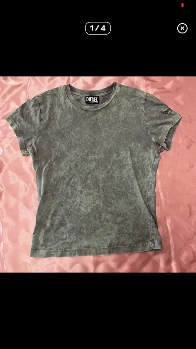 DIESEL ディーゼル タイダイ 半袖 クロップド Tシャツ