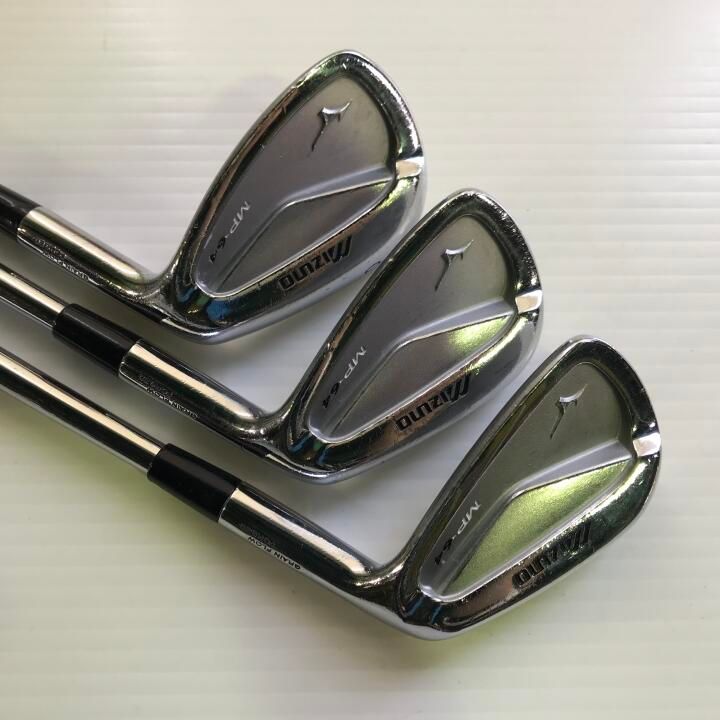 ミズノ MP-64 ﾀﾞｲﾅﾐｯｸｺﾞｰﾙﾄﾞ SL S300フレックス アイアンセット 中古