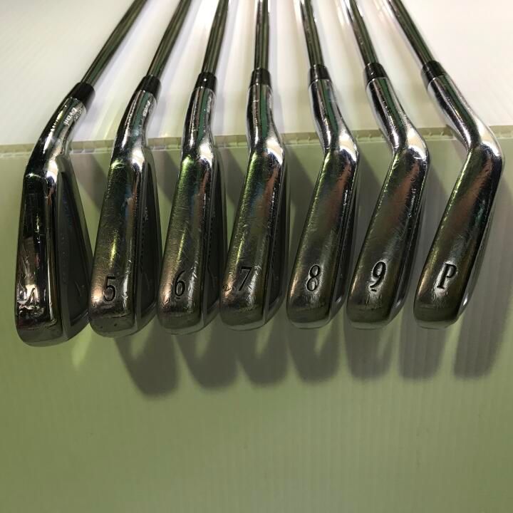 ミズノ MP-64 ﾀﾞｲﾅﾐｯｸｺﾞｰﾙﾄﾞ SL S300フレックス アイアンセット 中古