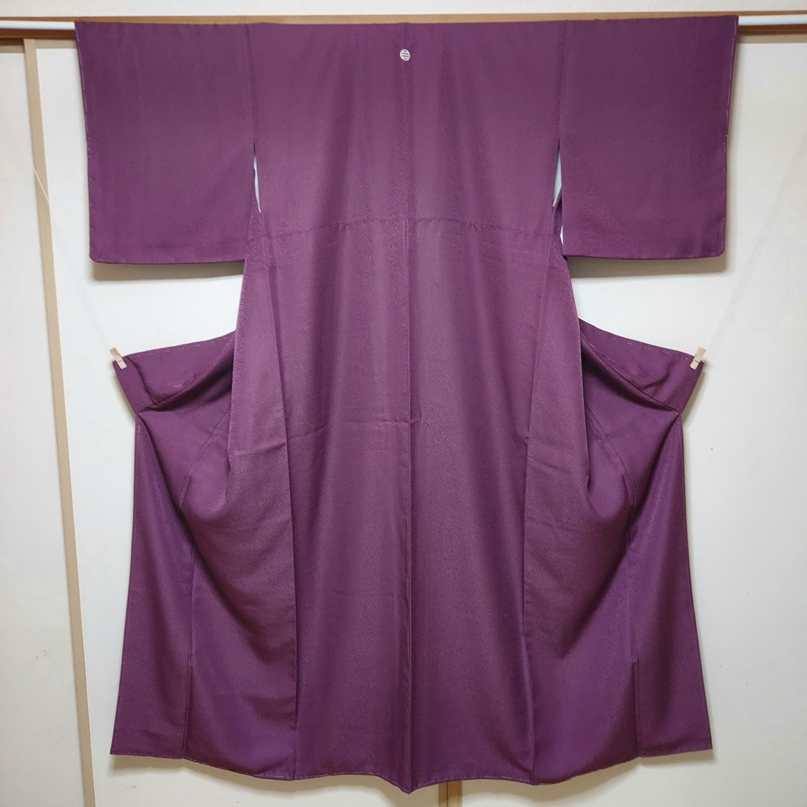 ポリエステル着物専門店in.style◇未使用品◇色無地着物◇袷◇広衿◇一