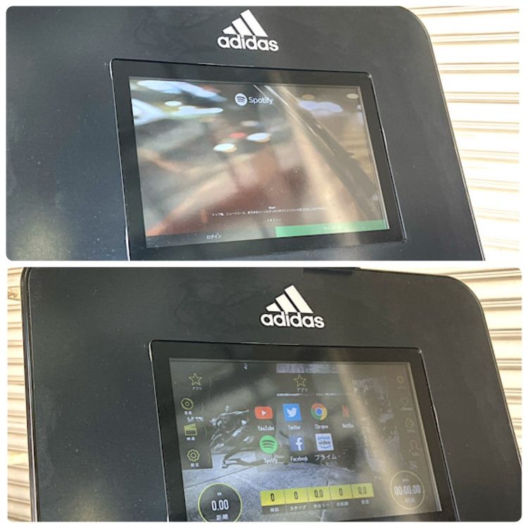 ADIDAS アディダス T-19 X トレッドミル ルームランナー ランニング トレーニングマシン 自宅ジム 118053