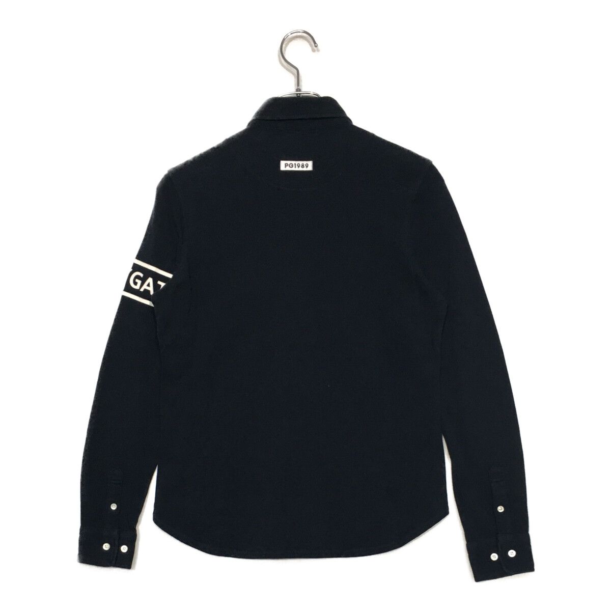 中古 レディース パーリーゲイツ PEARLY GATES 長袖ポロシャツ 0(S) 紺