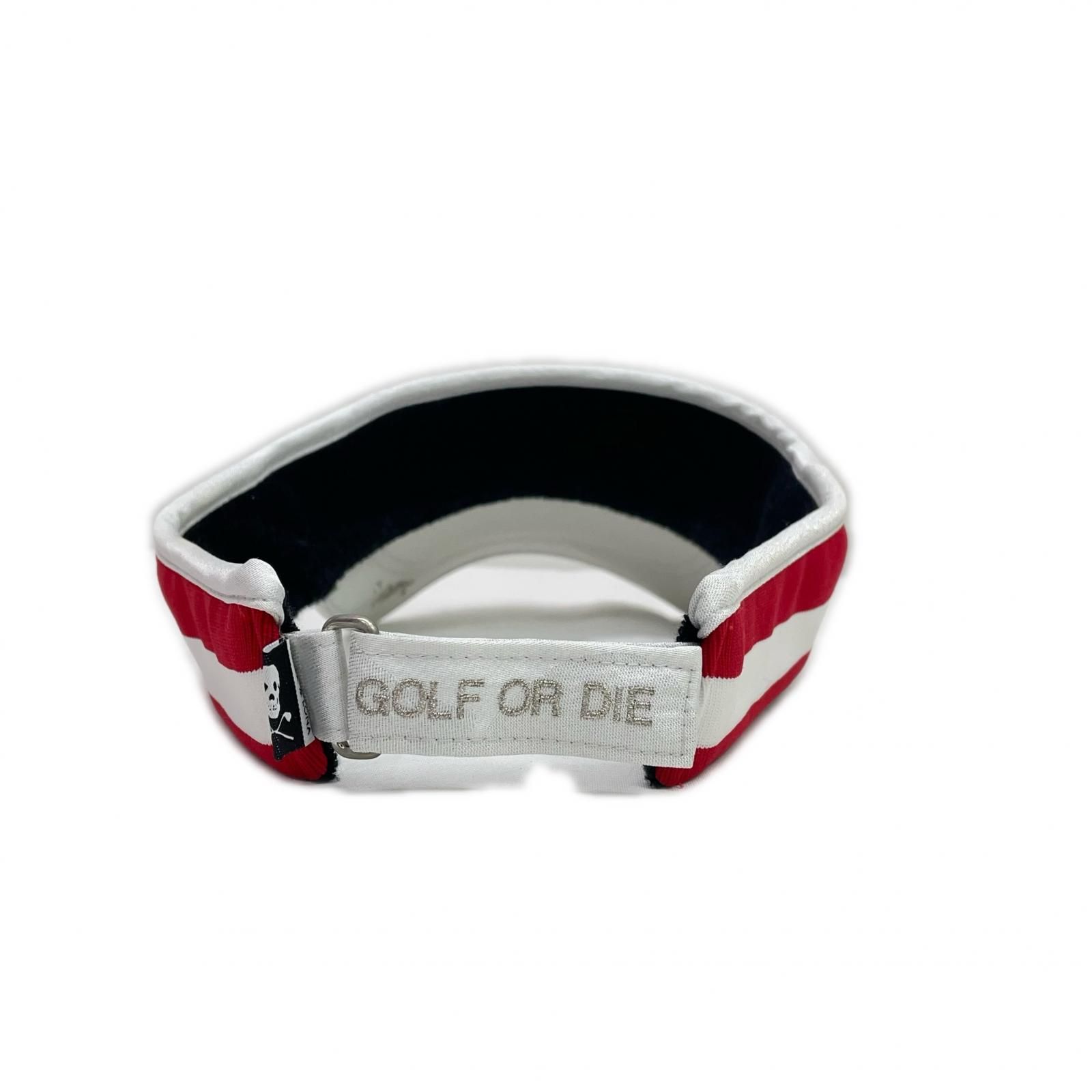 中古 マークアンドロナ MARK&LONA サンバイザー フリー 白 ホワイト