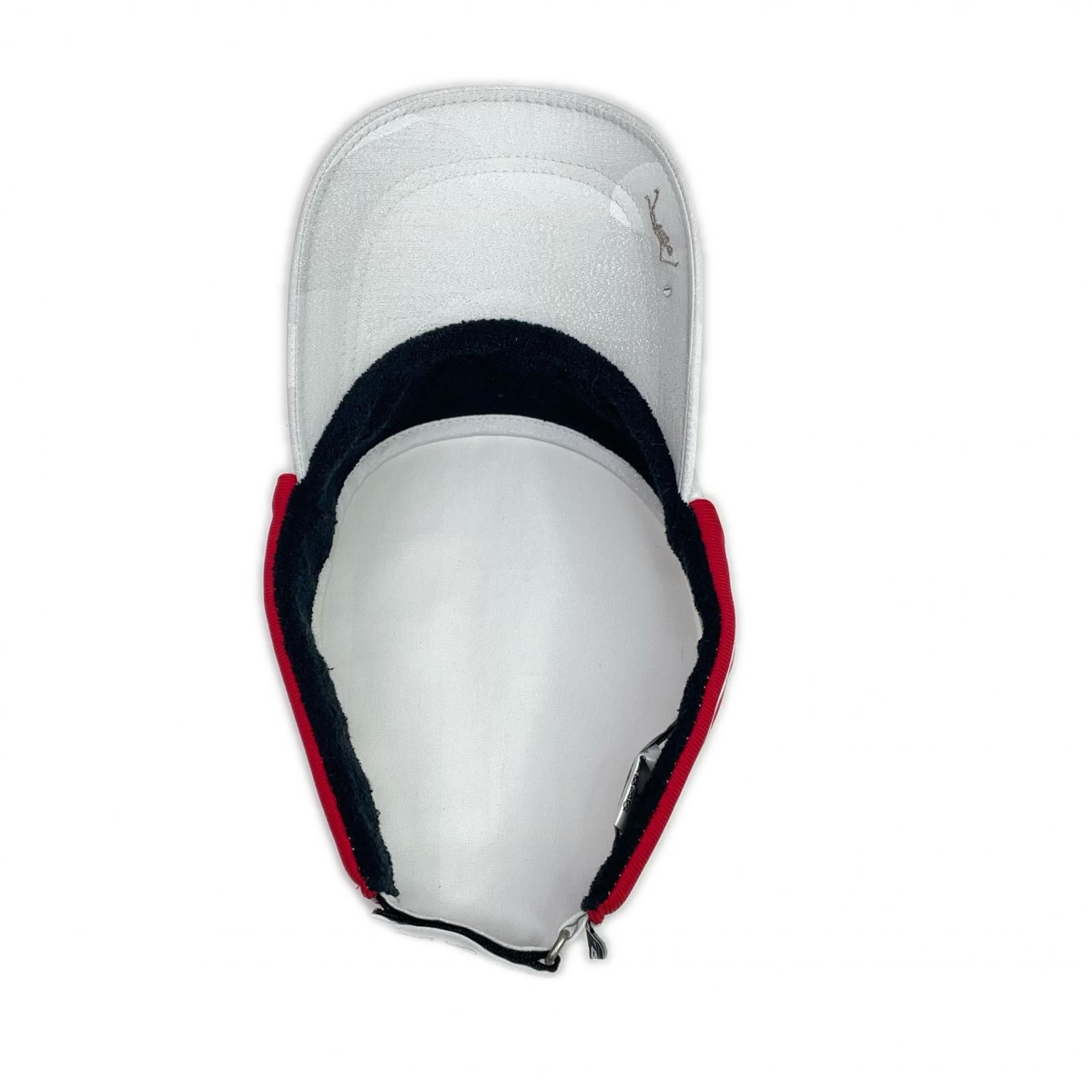 中古 マークアンドロナ MARK&LONA サンバイザー フリー 白 ホワイト