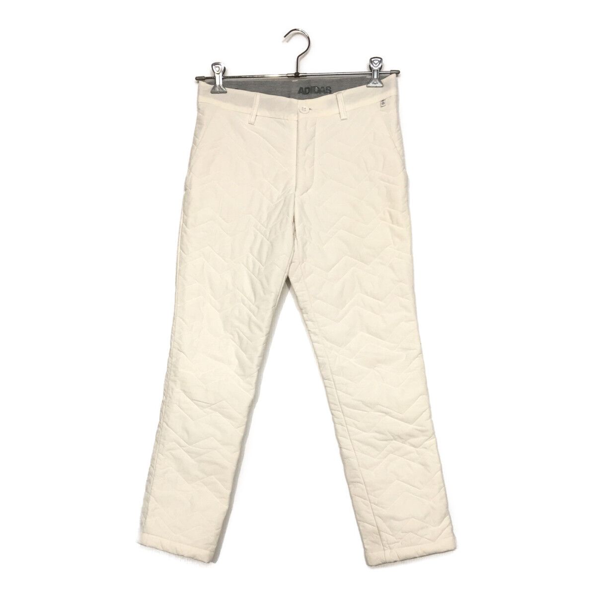メンズ アディダスゴルフ adidas GOLF パンツ 79cm 白 ホワイト 中綿