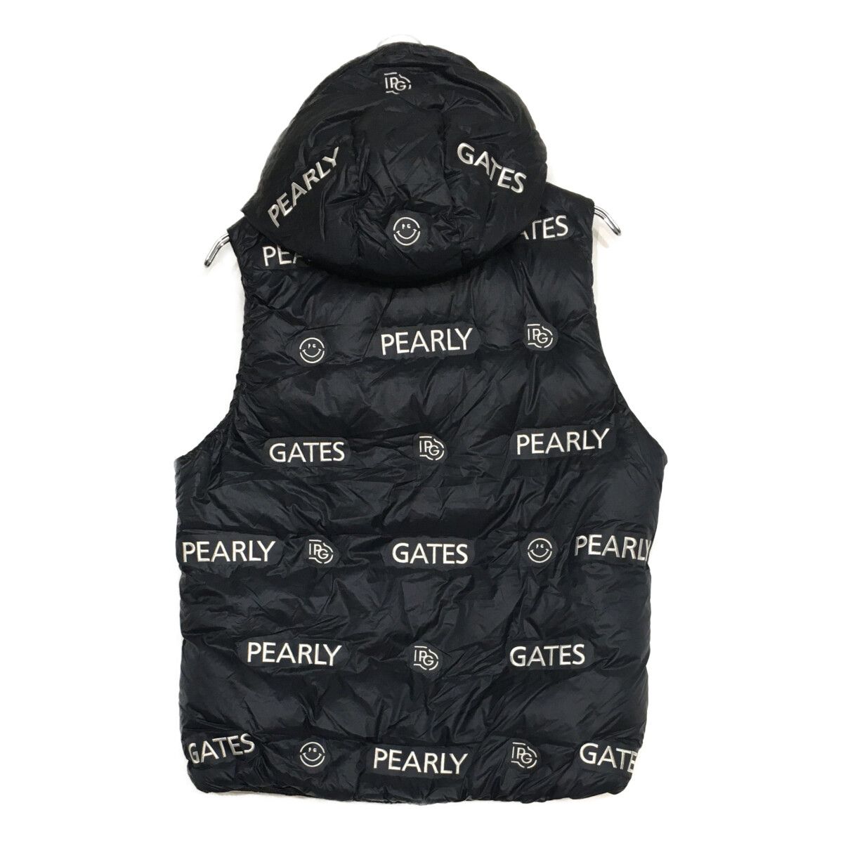 中古 メンズ パーリーゲイツ PEARLY GATES ダウンベスト 4(M) 紺