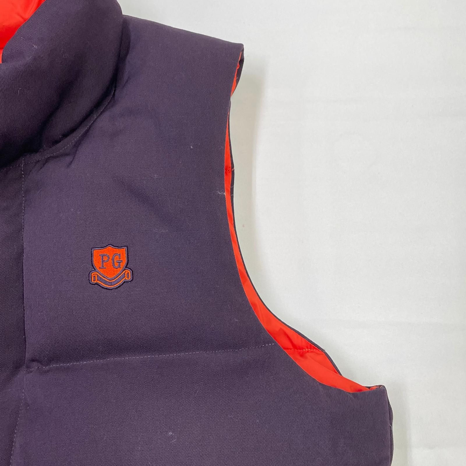 中古 メンズ パーリーゲイツ PEARLY GATES ダウンベスト 6(LL) 濃紫