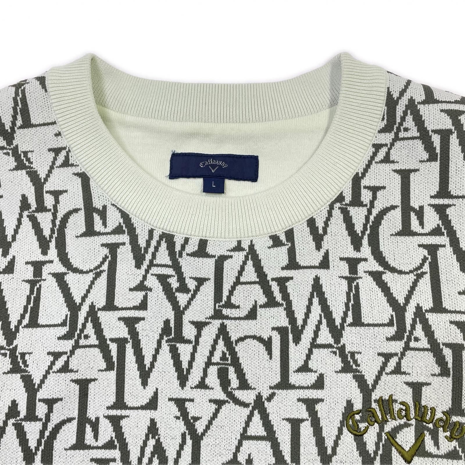 中古 メンズ キャロウェイ Callaway セーター L 緑系 グリーン系 ジャ