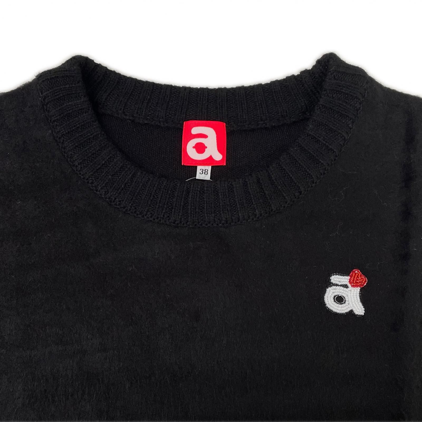 中古 レディース アルチビオ archivio セーター 38(M) 黒 ブラック