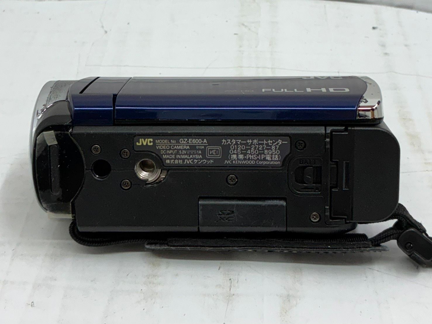 h10388 JVC Everio GZ-E600-A ブルー Everio専用 BDライター CU-BD5