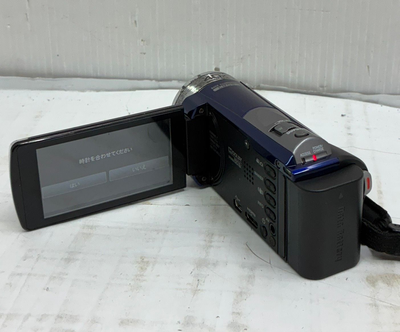 h10388 JVC Everio GZ-E600-A ブルー Everio専用 BDライター CU-BD5