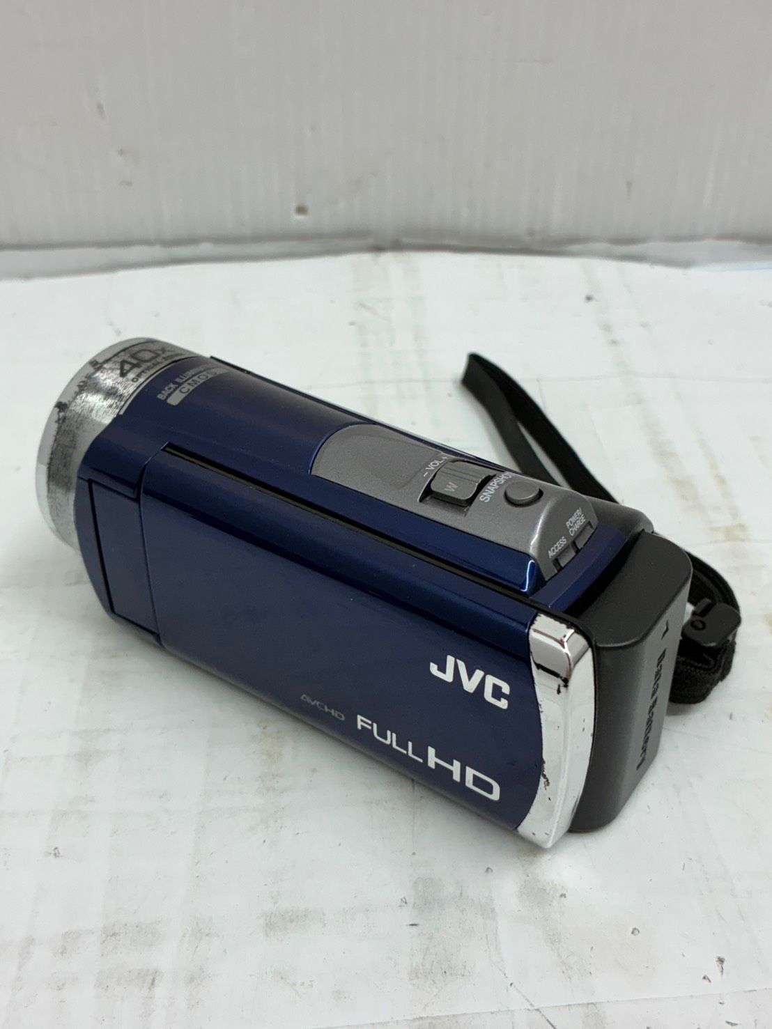 h10388 JVC Everio GZ-E600-A ブルー Everio専用 BDライター CU-BD5