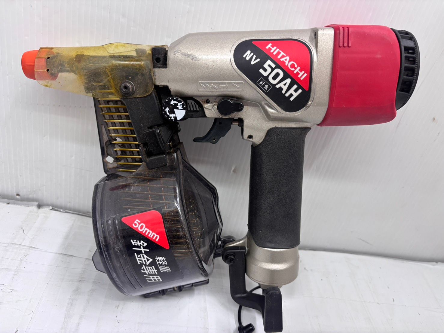 h 10402 ハイコーキ NV 50 AH 常圧 mm ロール釘打ち機 ケース付