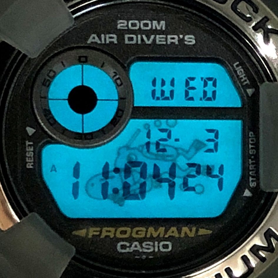 G-SHOCK ジーショック DW-8200MS-8T フロッグマン メンインスモーク