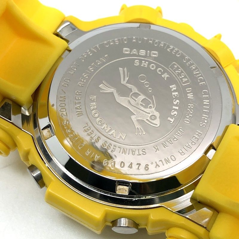 G-SHOCK ジーショック DW-8250Y-9T FROGMAN MEN IN YELLOW