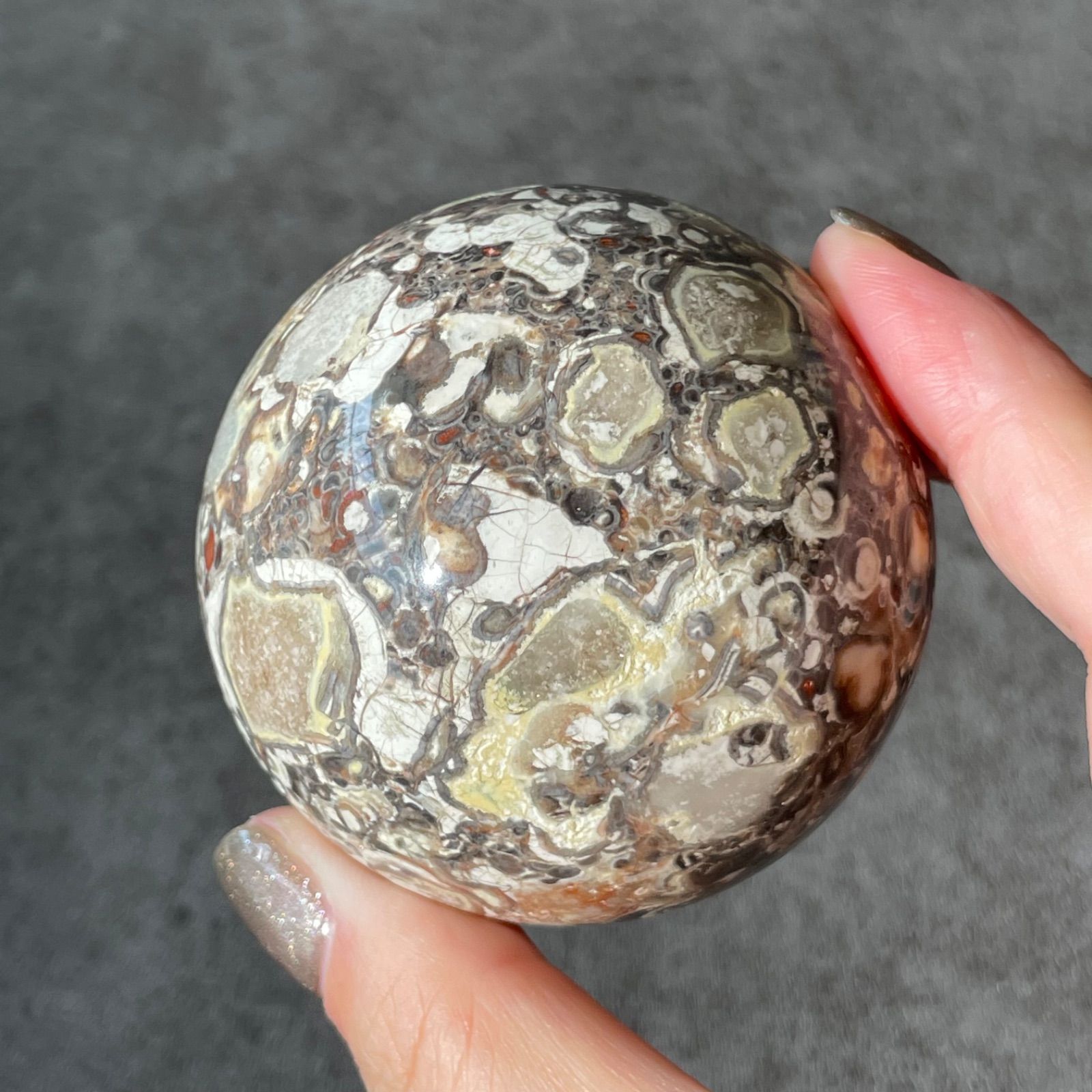 Money Agate マネーアゲート Sphere スフィア 天然石 パワーストーン 鉱物 gem stone
