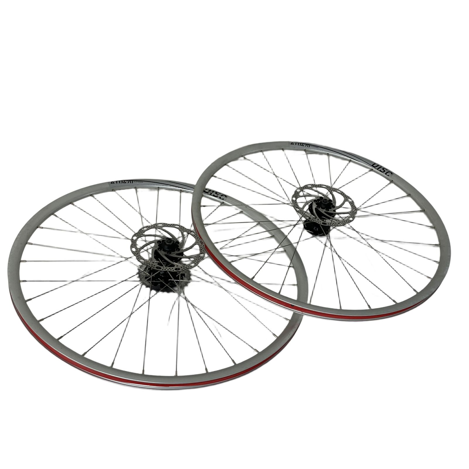 ATD 470 DISC アルミ ロードバイク グラベル 自転車 ホイール セット