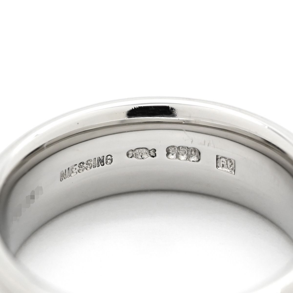 ニーシング リング 指輪 プラチナシルバー プラチナム Pt 950 1 P 1石 1粒 ダイヤ ウェディング ブライダル マリッジリング 甲丸 幅広 20 5号 リング 指輪 アクセサリー