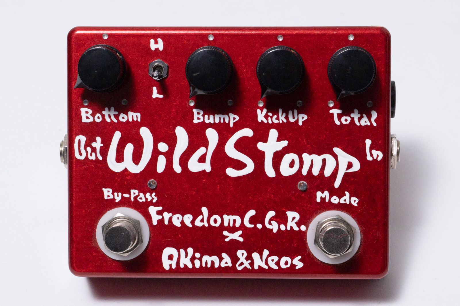 ベース Freedom Akima & Neos Wild Stomp used】Akima&Neos x F.C.G.R / Wild Stomp Limited Color “Red”【GIB