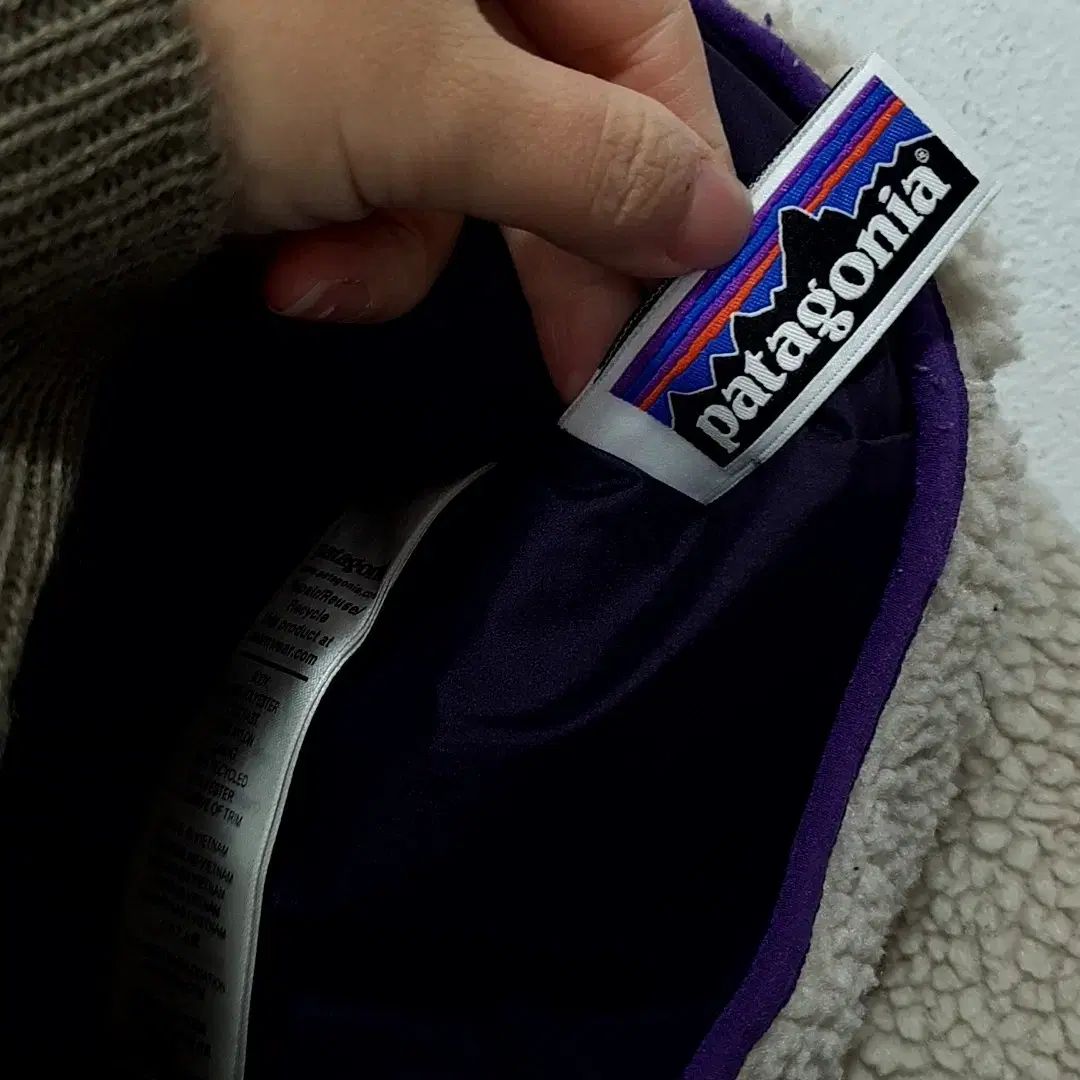  S 7-8歳 patagonia レトロ フリースジップアップ キッズ その他 ジャケット ブルゾン