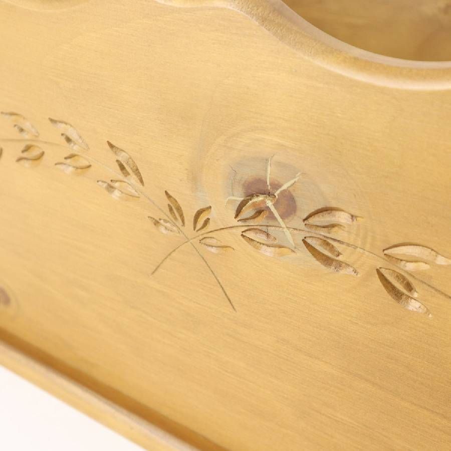 正規品 AUNT STELLA'S アントステラ マガジンラック パイン材無垢