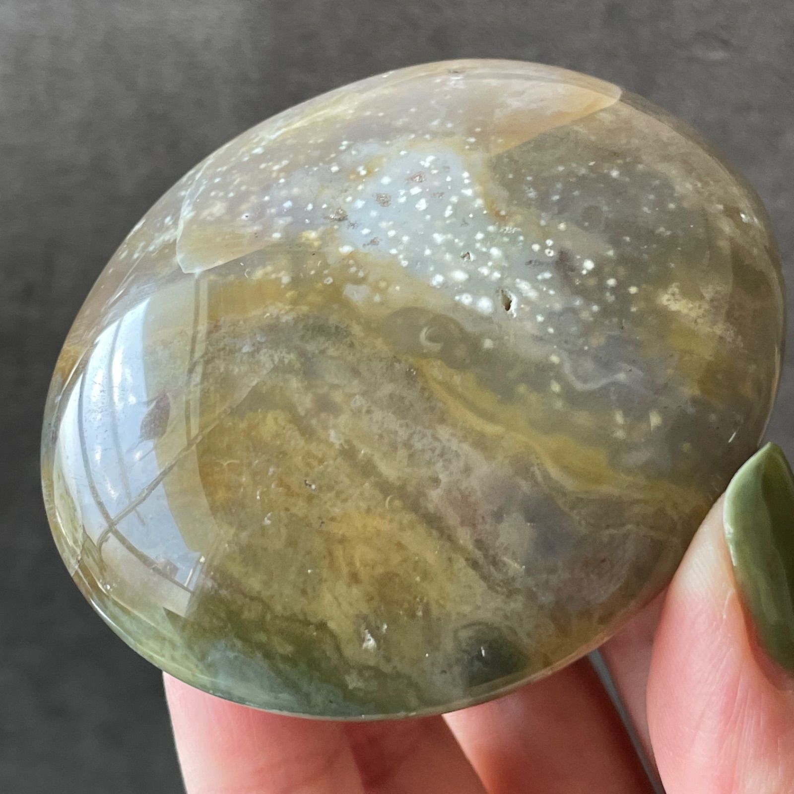 マダガスカル産♦︎Ocean Jasper オーシャンジャスパー|palm パーム