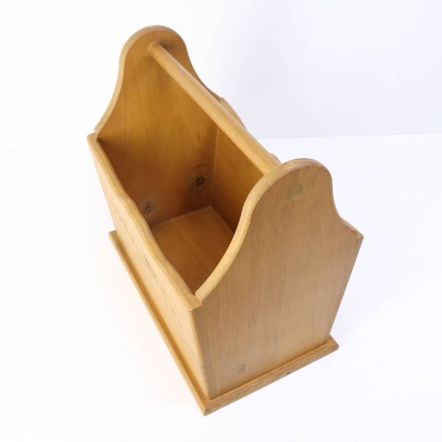 正規品 AUNT STELLA'S アントステラ マガジンラック パイン材無垢