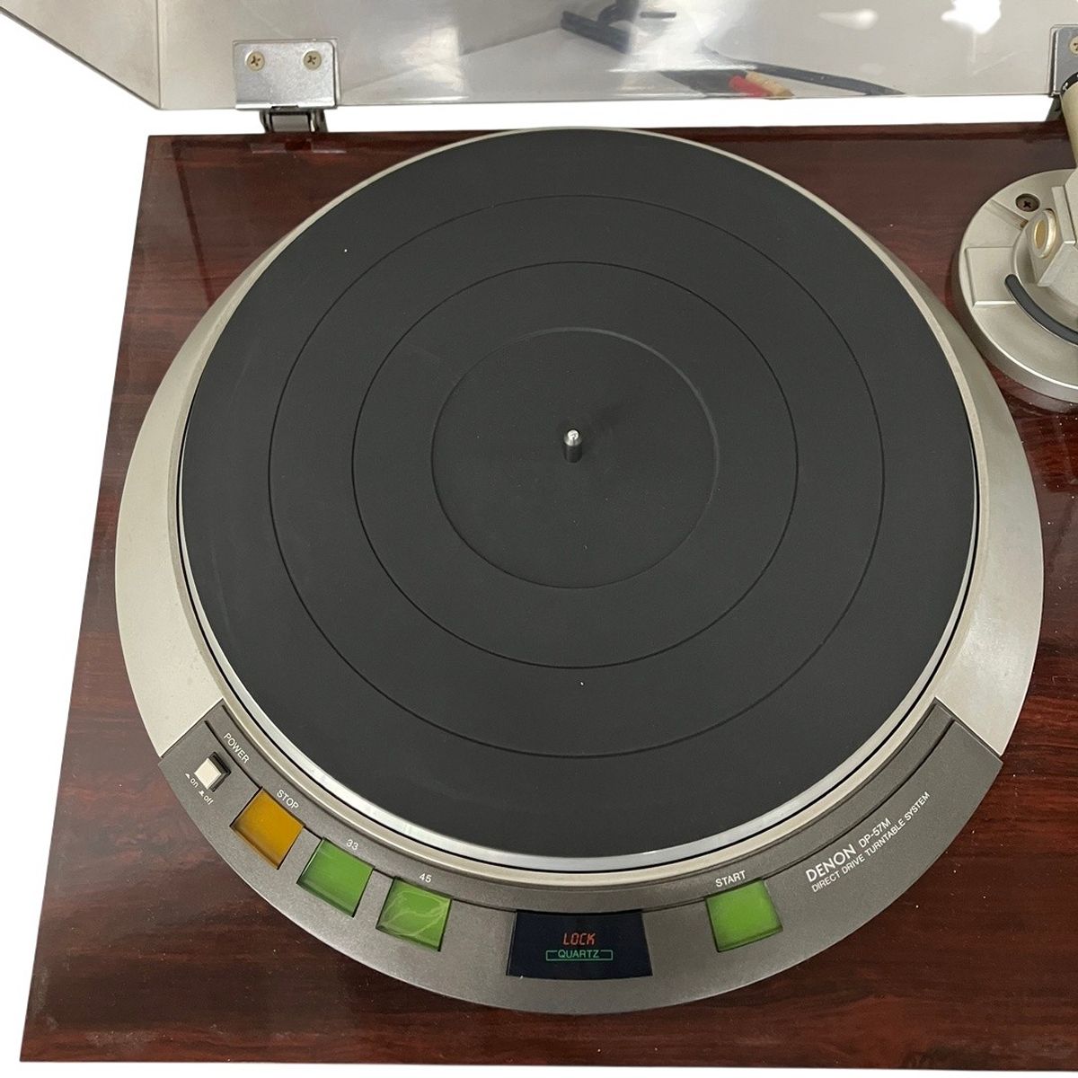 DENON DP 57 M ターンテーブル アーム無し 音響機器