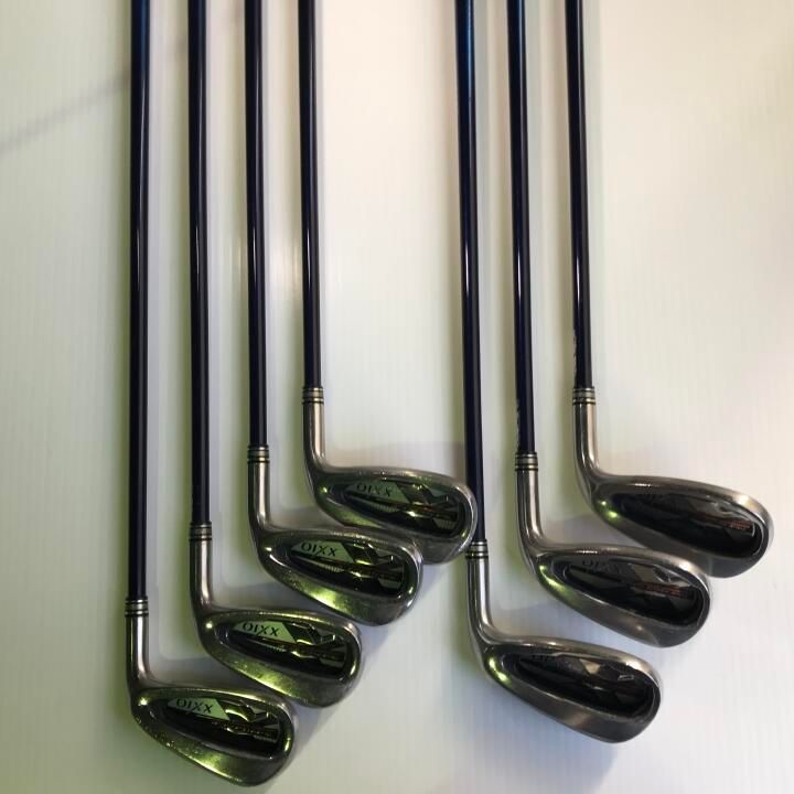 ダンロップ XXIO 10 ネイビー MP1000 ネイビー Sフレックス アイアン