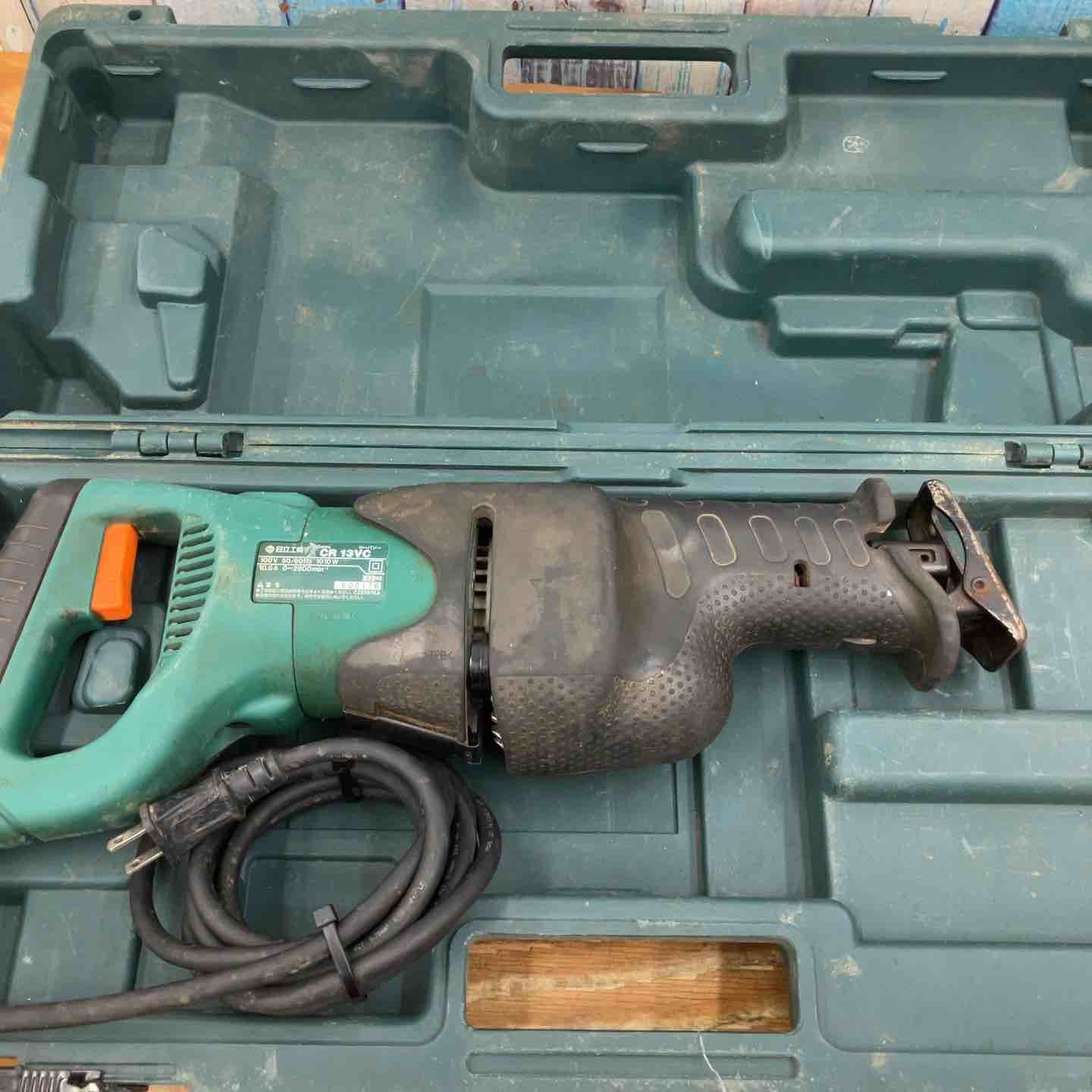 品 ハイコーキ HIKOKI 旧 日立工機 電子セーバーソー CR 13 VC 100 V ケース有 柏店