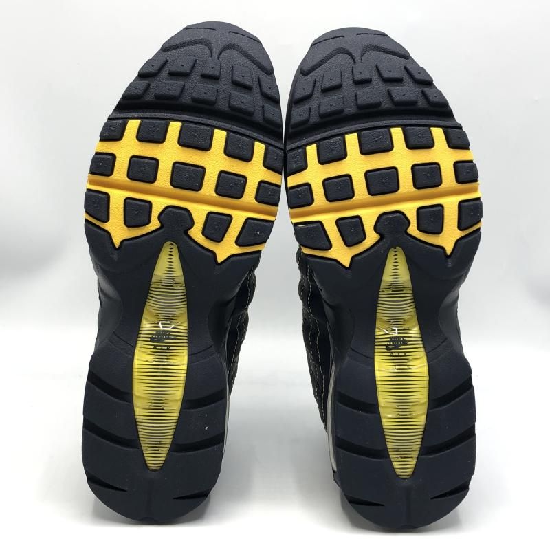 中古】NIKE AIR MAX 95 OG Big Bubble Obsidian/Varsity Maize