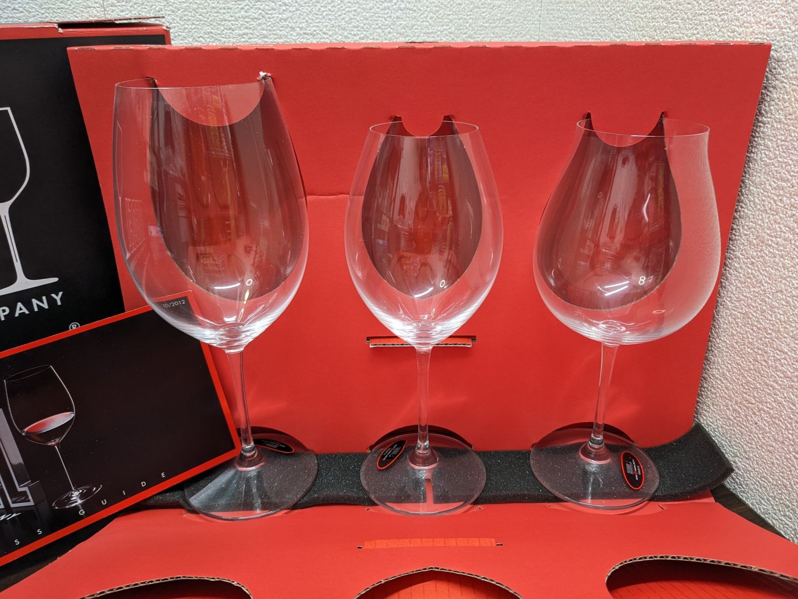 RIEDEL ワイングラスセット vinum XL TASTING SET レッドワイン テイスティングセット 入り