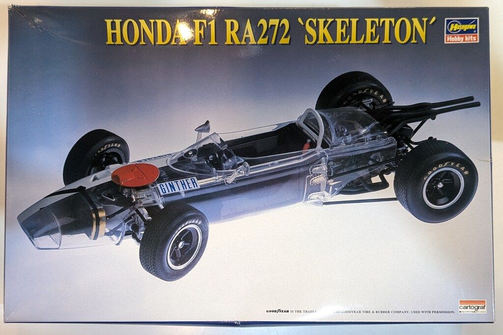 ハセガワ 1/24 ホンダF1 RA272 スケルトン SP243 - メルカリ
