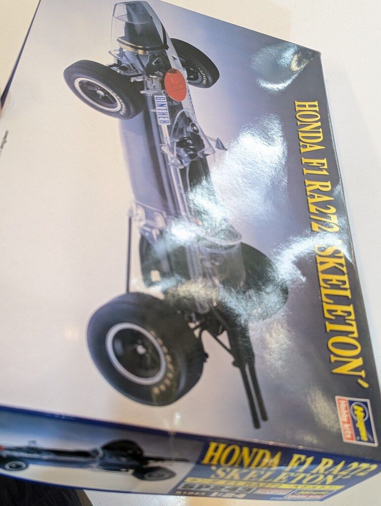 ハセガワ 1/24 ホンダF1 RA272 スケルトン SP243 - メルカリ