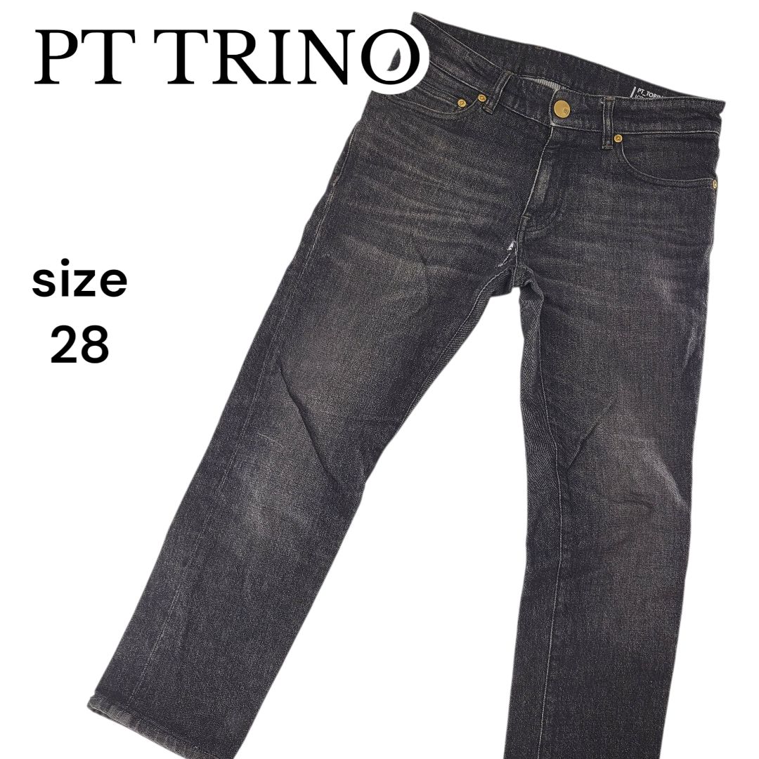 デニム/ジーンズ PT TORINO BR別注 ゴールドパーツ ブラックデニム (ROCK)