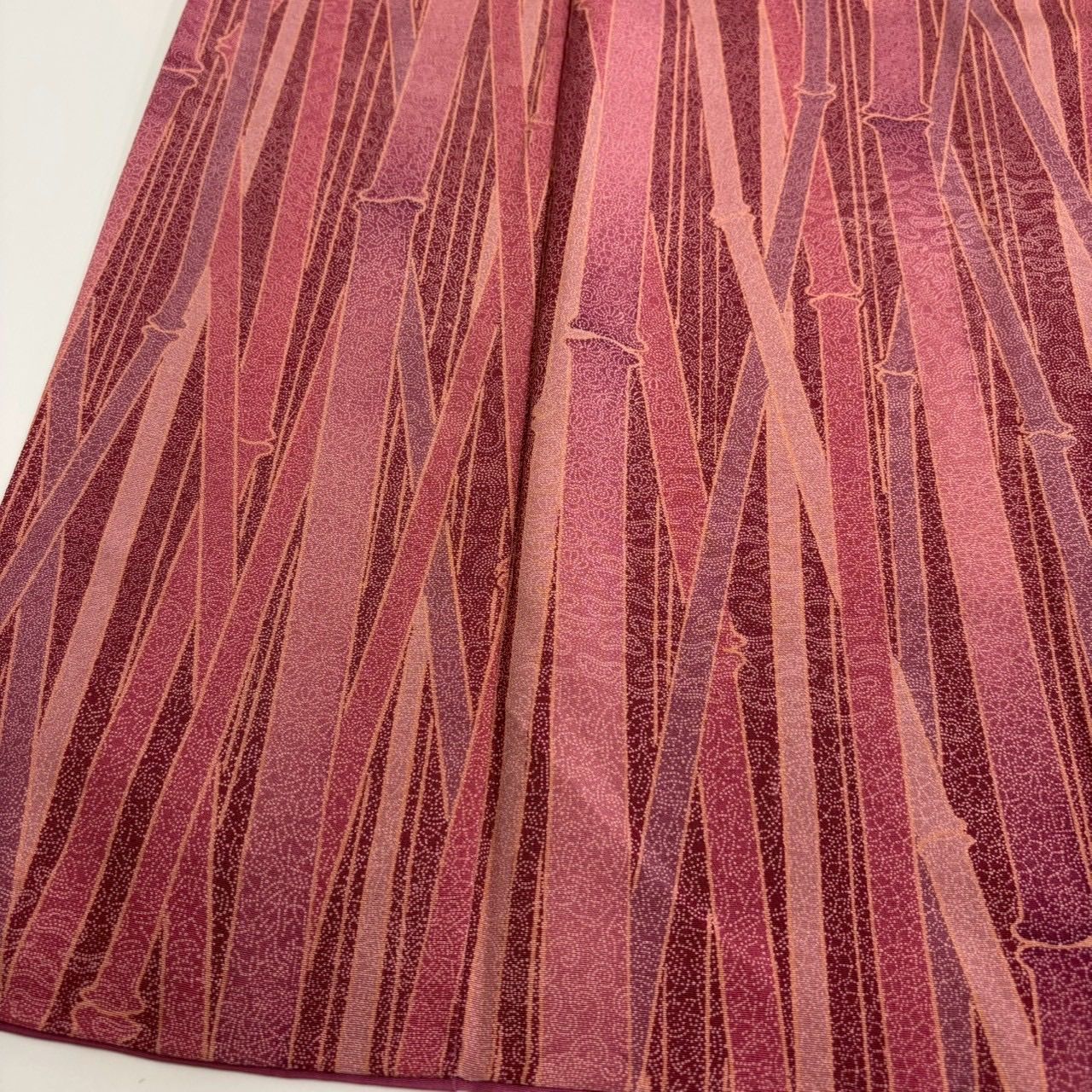 江戸小紋 竹 寄せ柄 紋無し 正絹 着物 MK-1958 - メルカリ