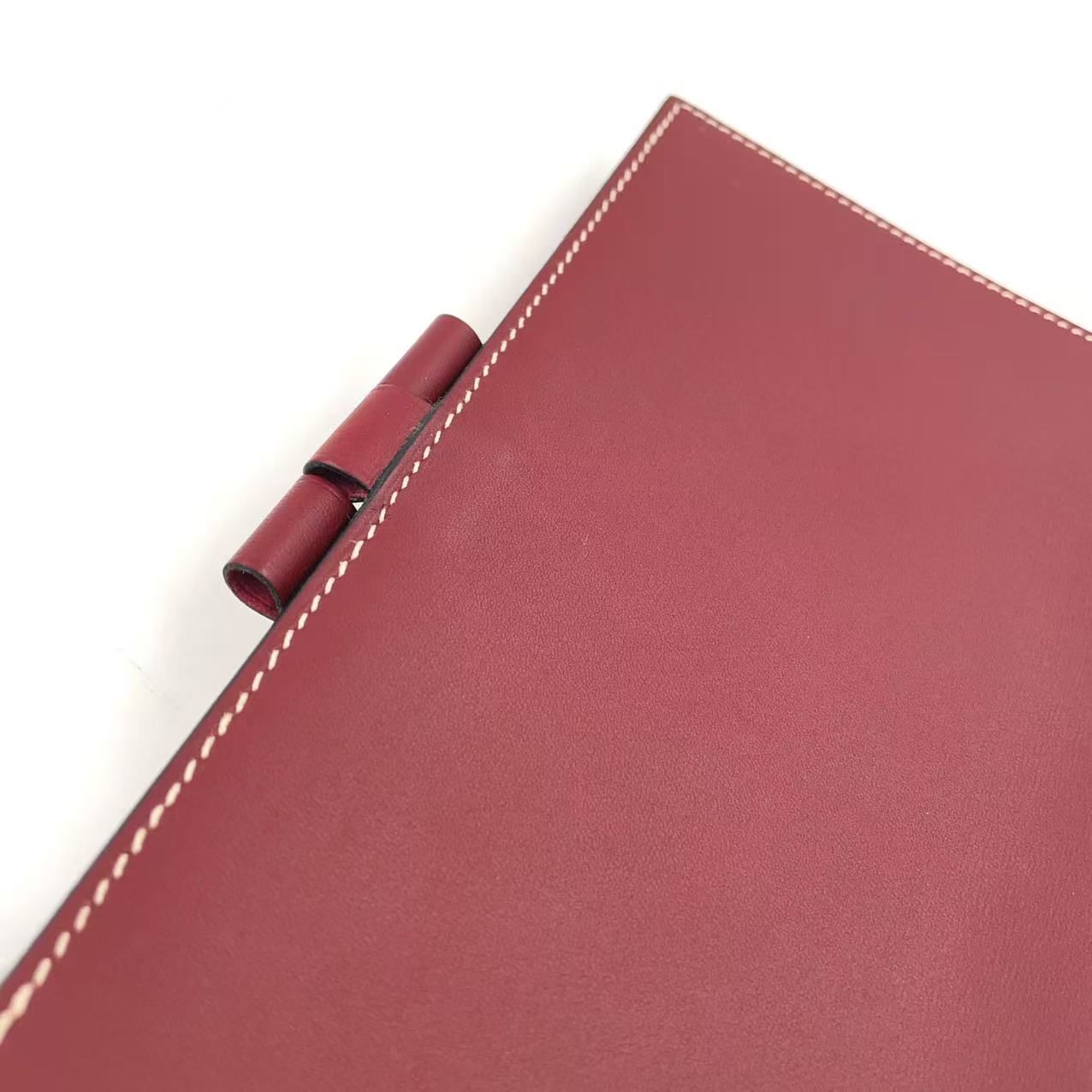 レザー ボルドー