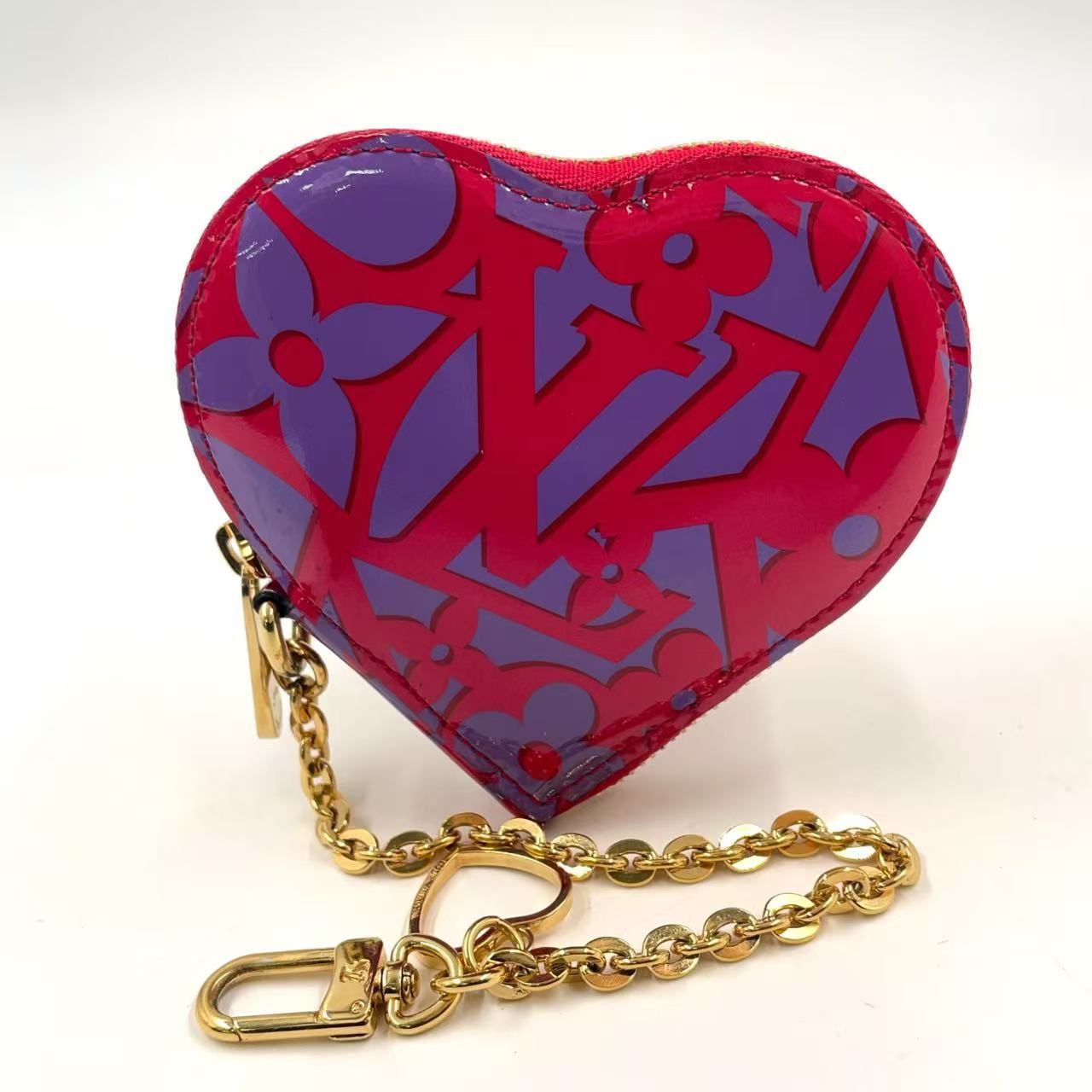 LOUIS VUITTON ポルト モネ クール スウィート モノグラム エナメル