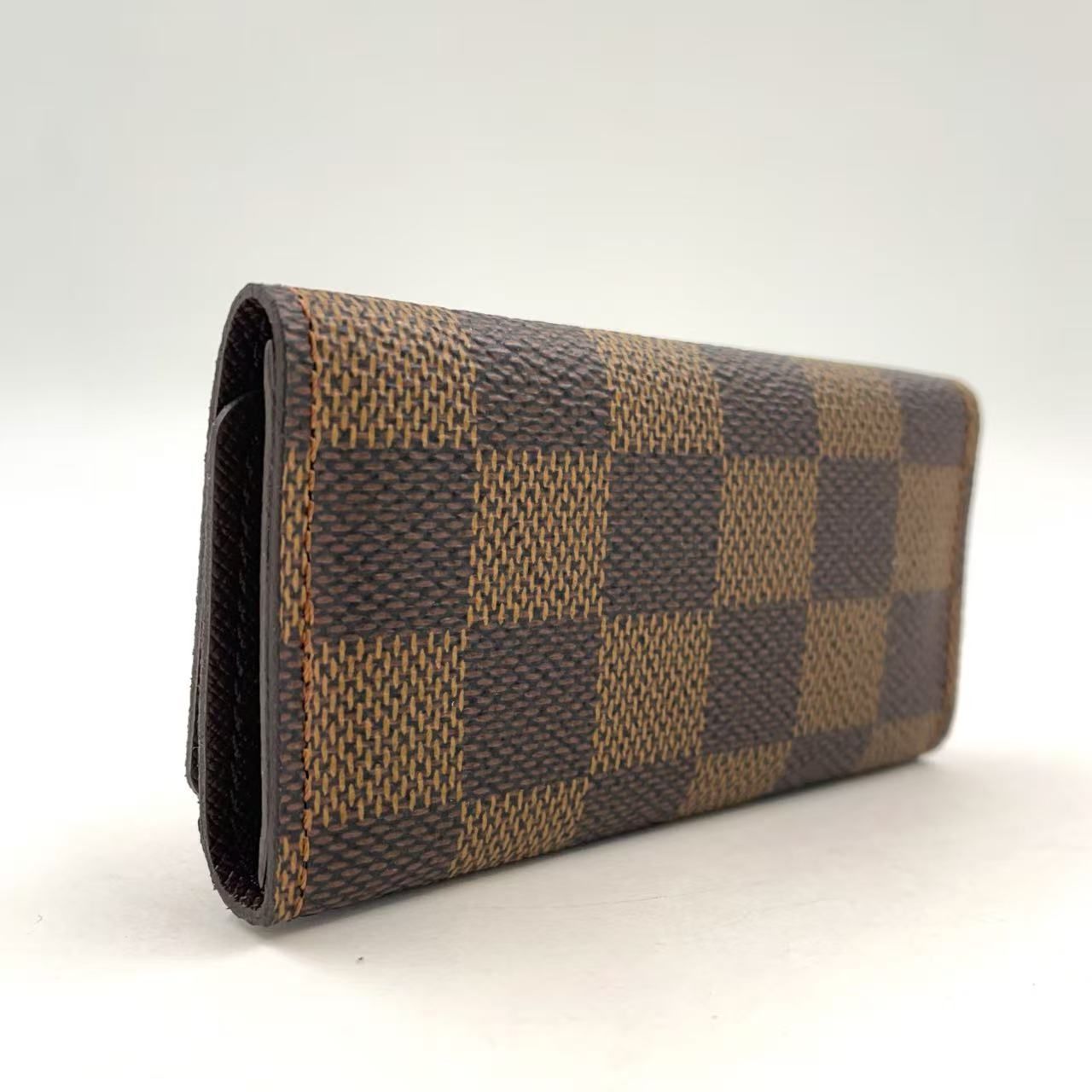 LOUIS VUITTON ミュルティクレ4 ダミエエベヌ ダミエエベヌ PVC