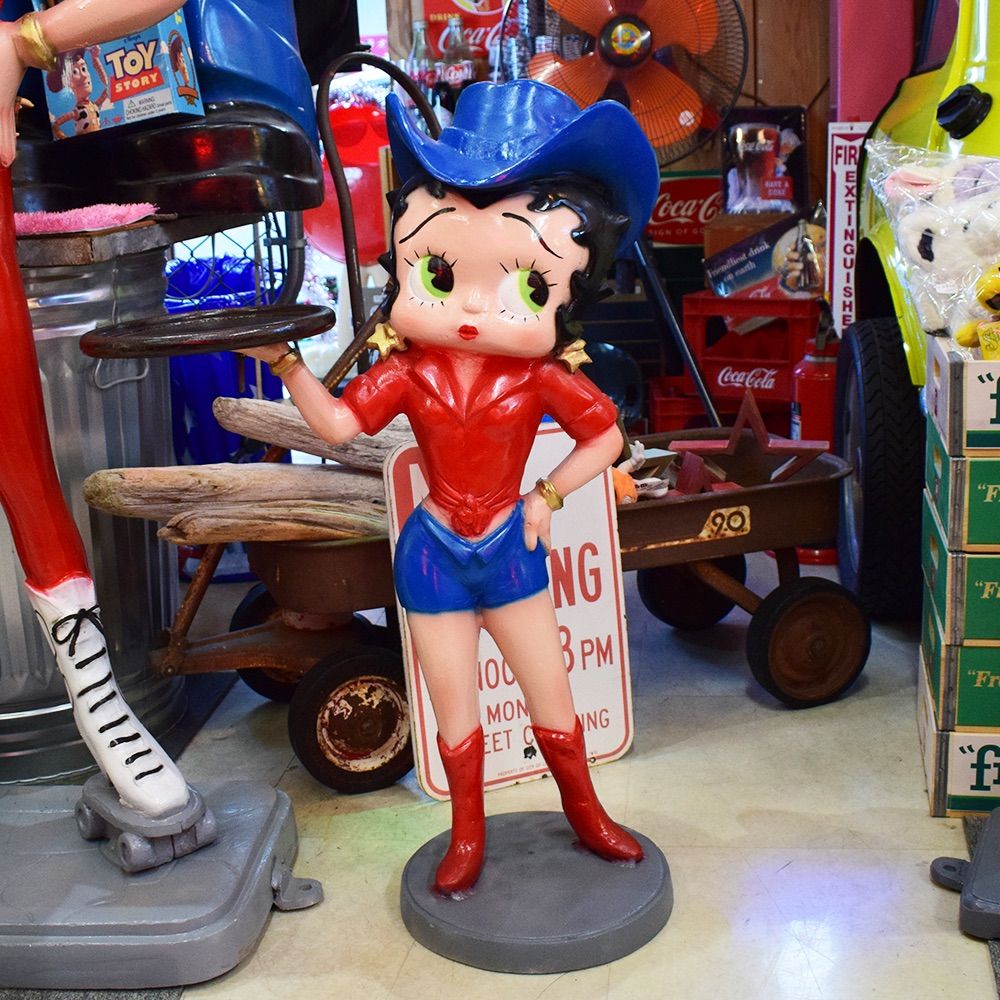US直輸入 1. ベティー ディスプレイ 販売販促用 アメリカン雑貨 Betty Boop ビンテージ ヴィンテージ インテリア 内装
