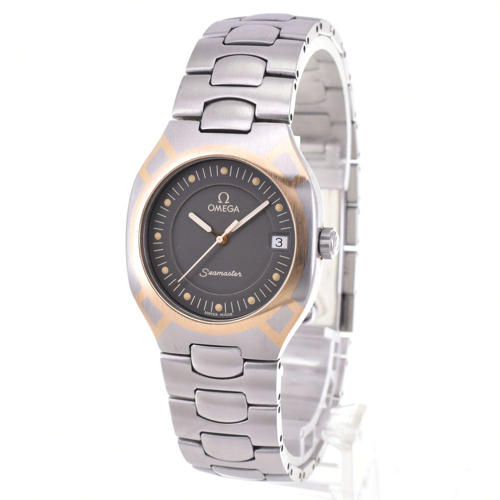 オメガ OMEGA ヴィンテージ シーマスター ポラリス SS/K18 デイト