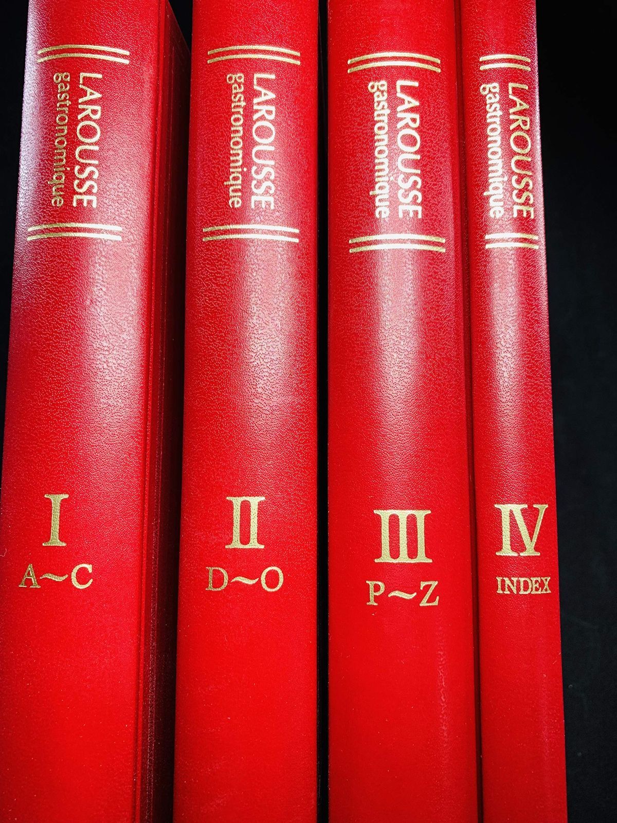 新ラルース料理大事典 (全4巻) LAROUSSE gastronomique